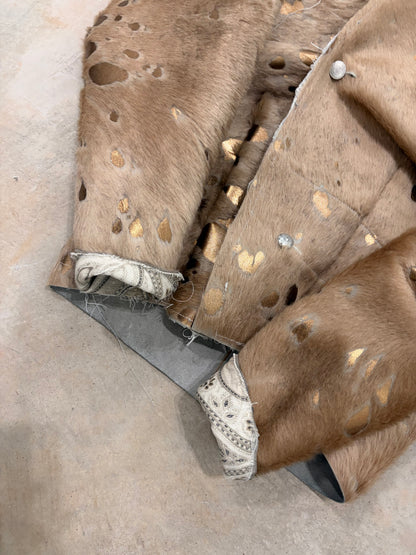 Gold foil boulder jacket