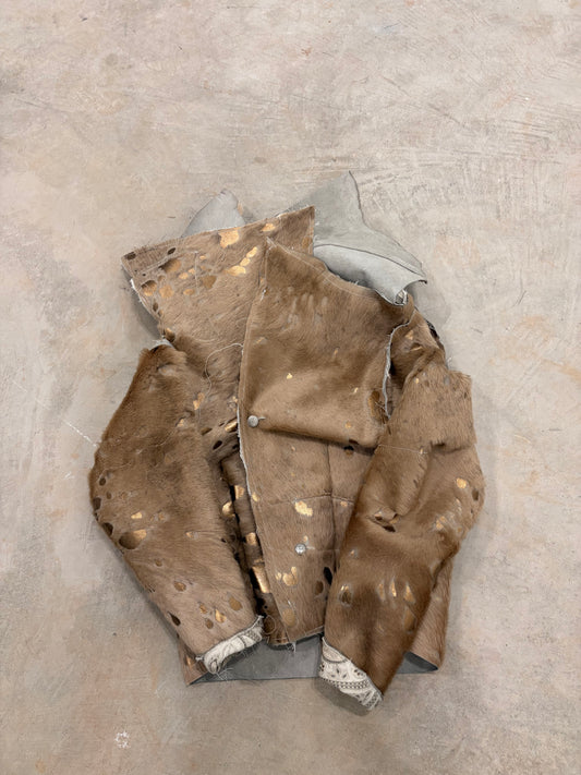 Gold foil boulder jacket