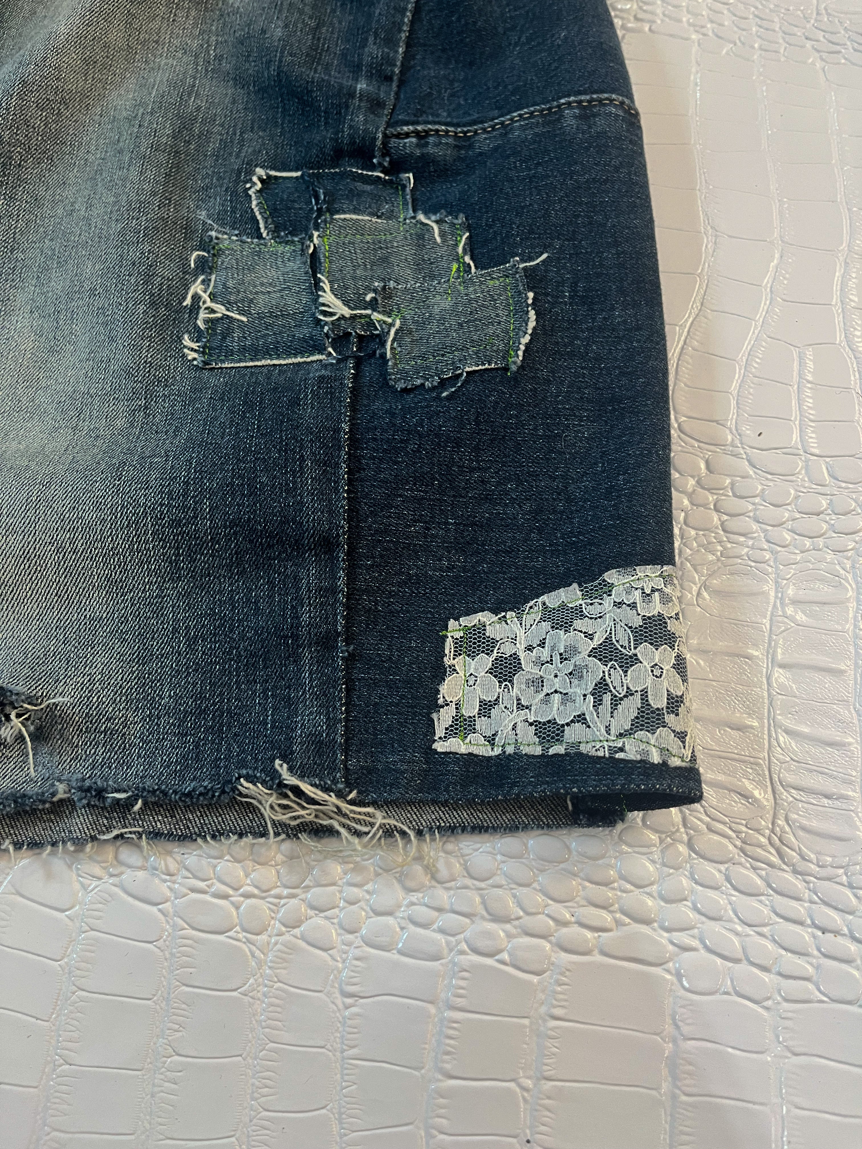 ‘Laced up’ jorts