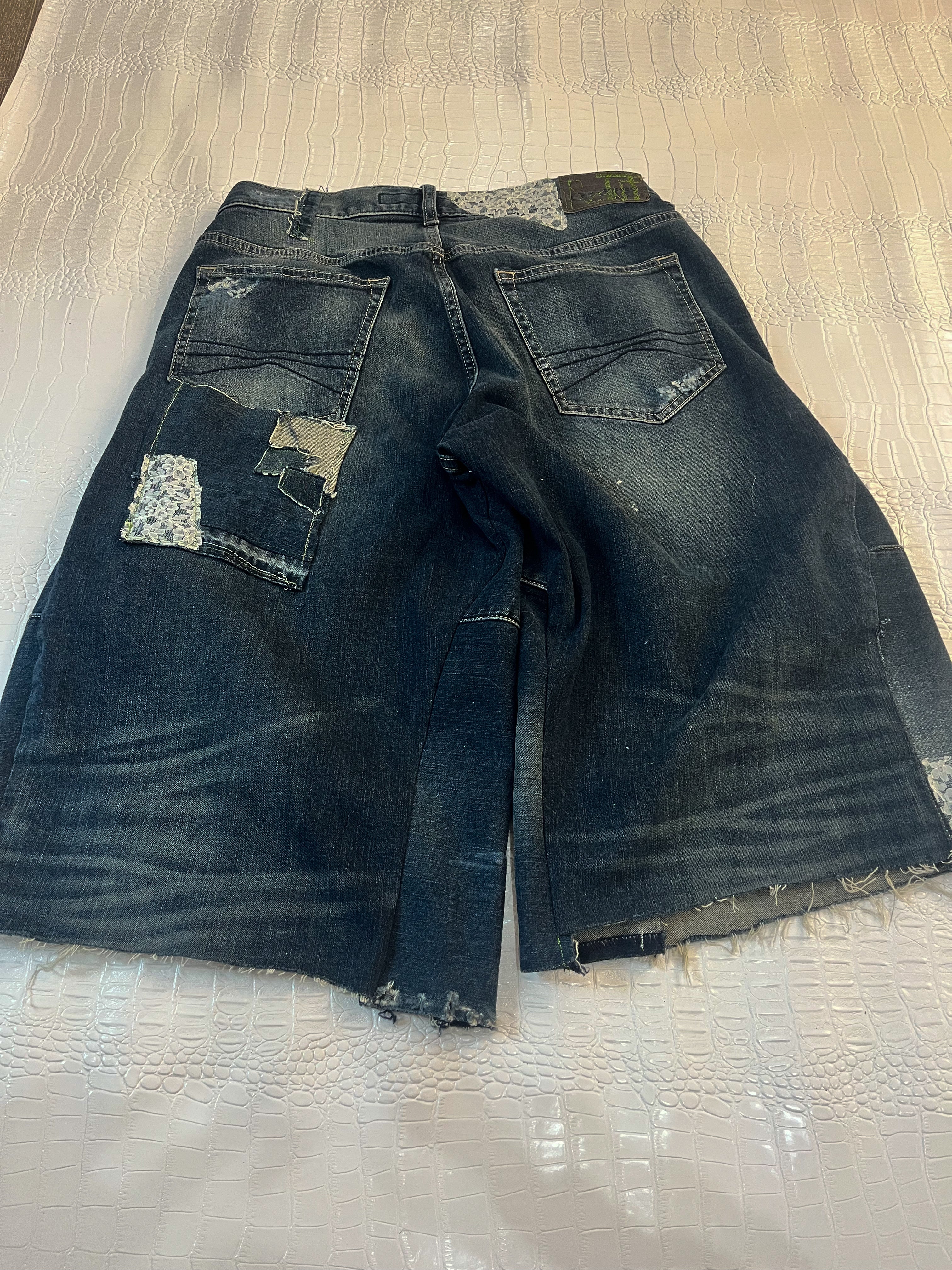 ‘Laced up’ jorts