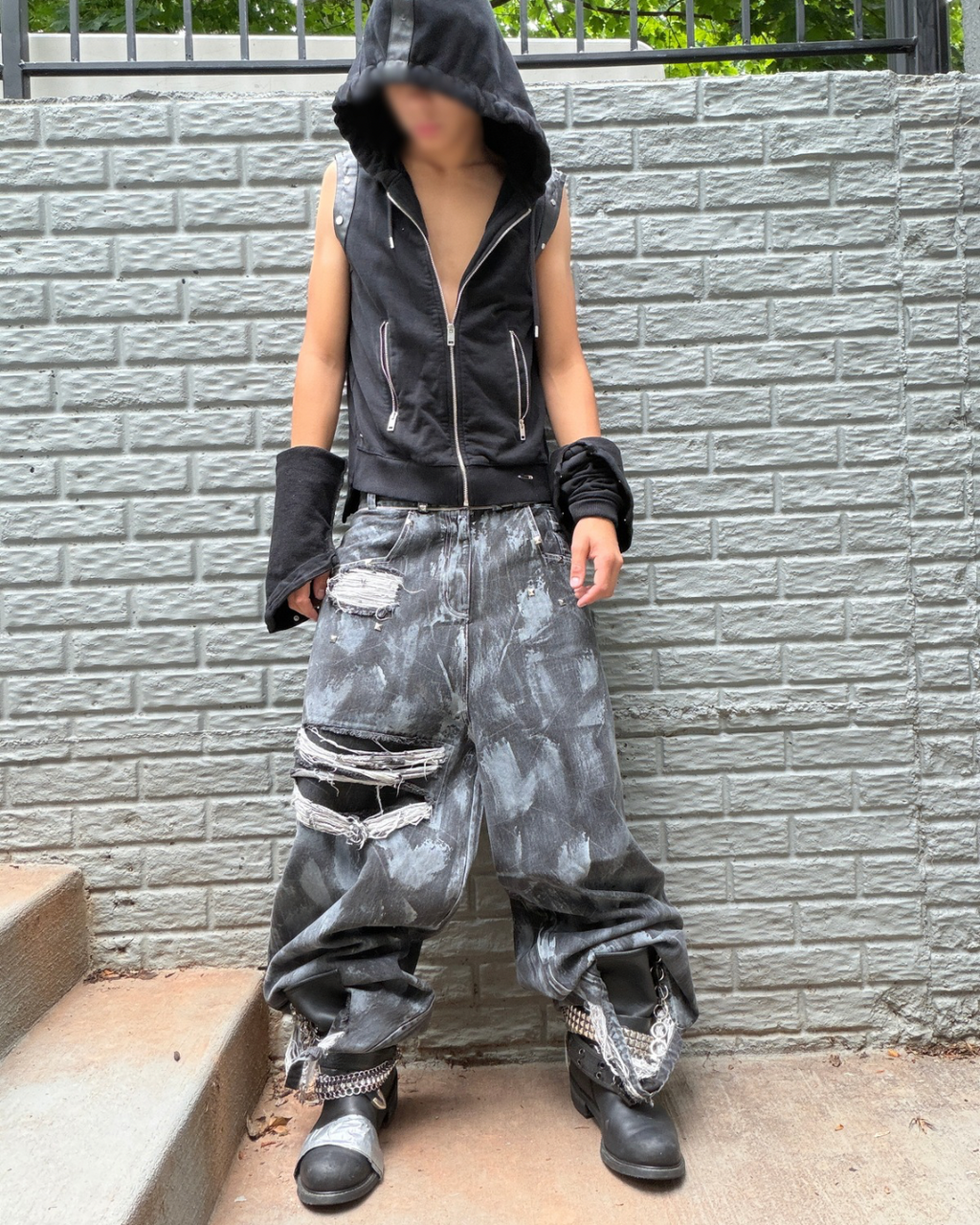 IRIS WAXED DENIM