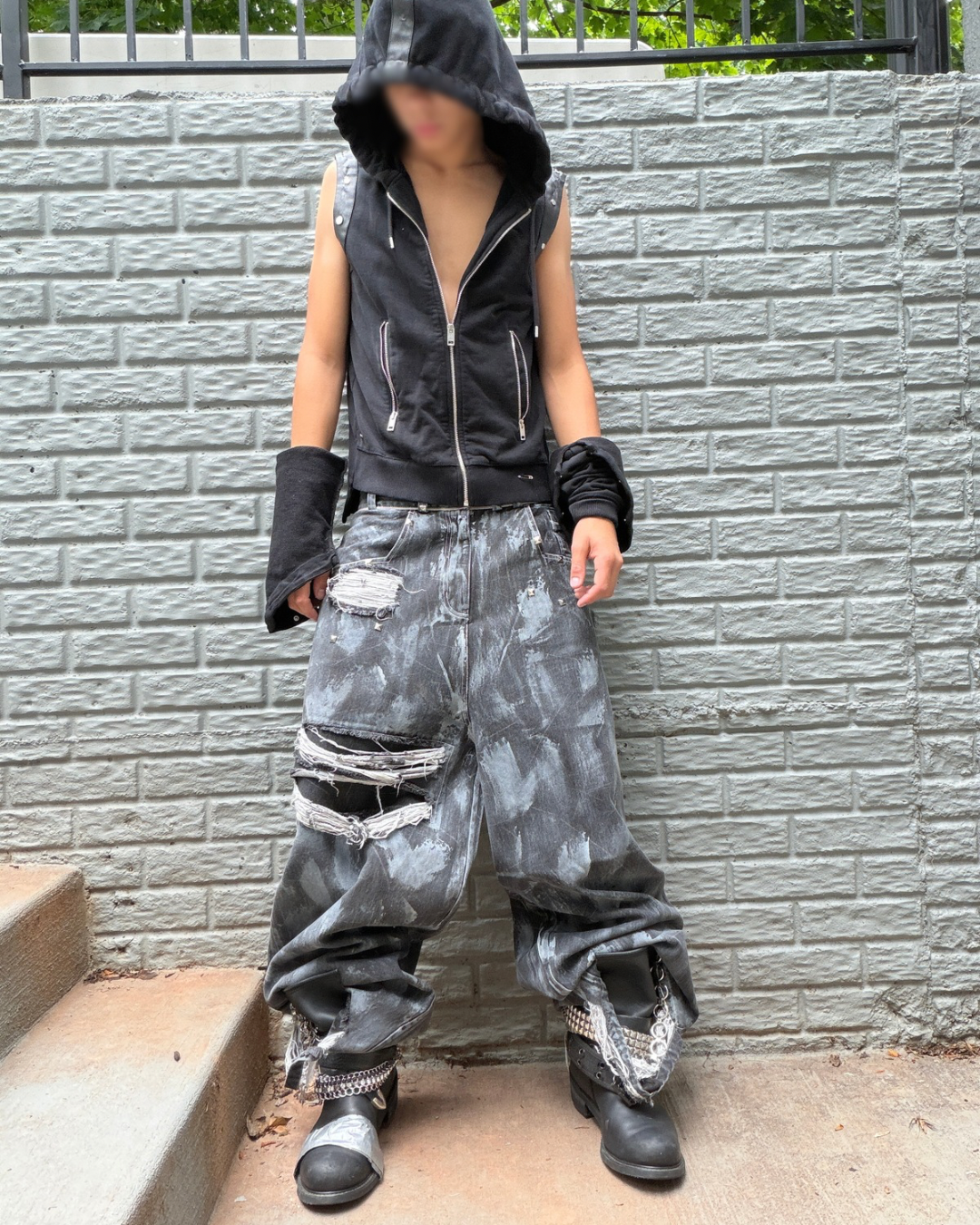 IRIS WAXED DENIM