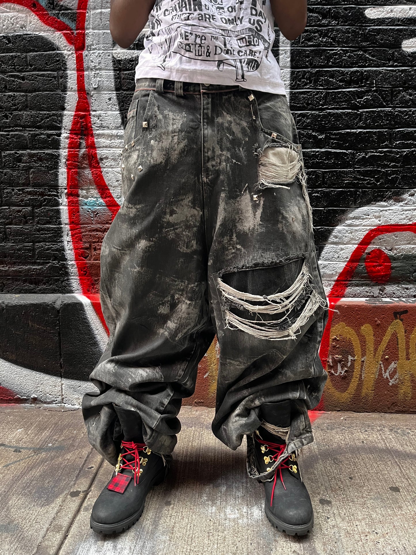 IRIS WAXED DENIM