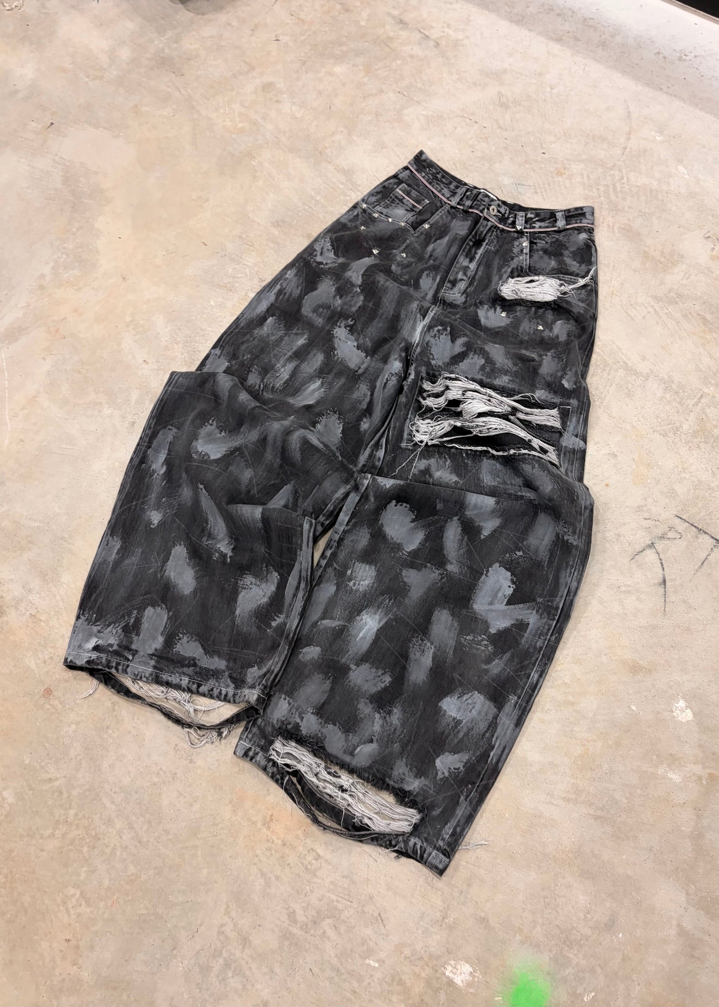 IRIS WAXED DENIM